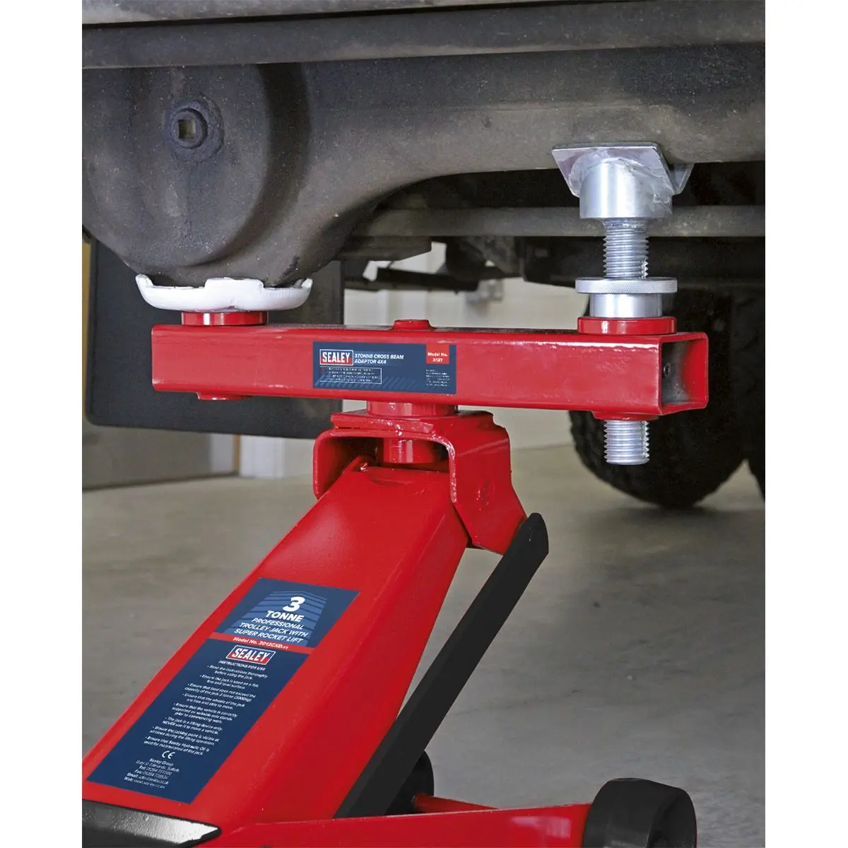 Sealey Cross Beam 4x4 Adaptor 3 Tonne - Image 2