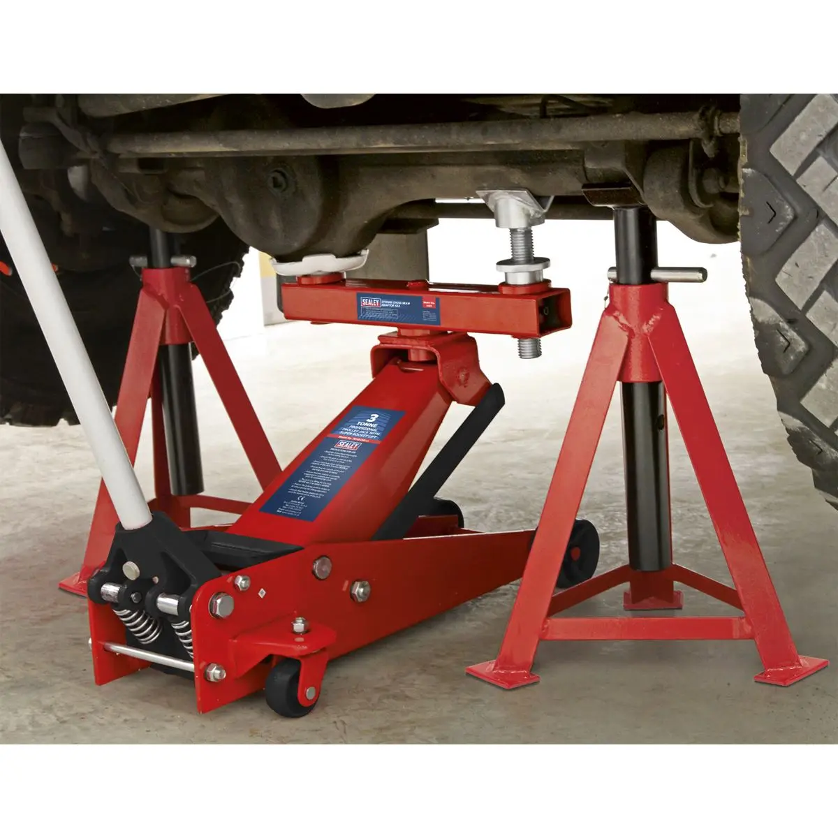 Sealey Cross Beam 4x4 Adaptor 3 Tonne - Image 5