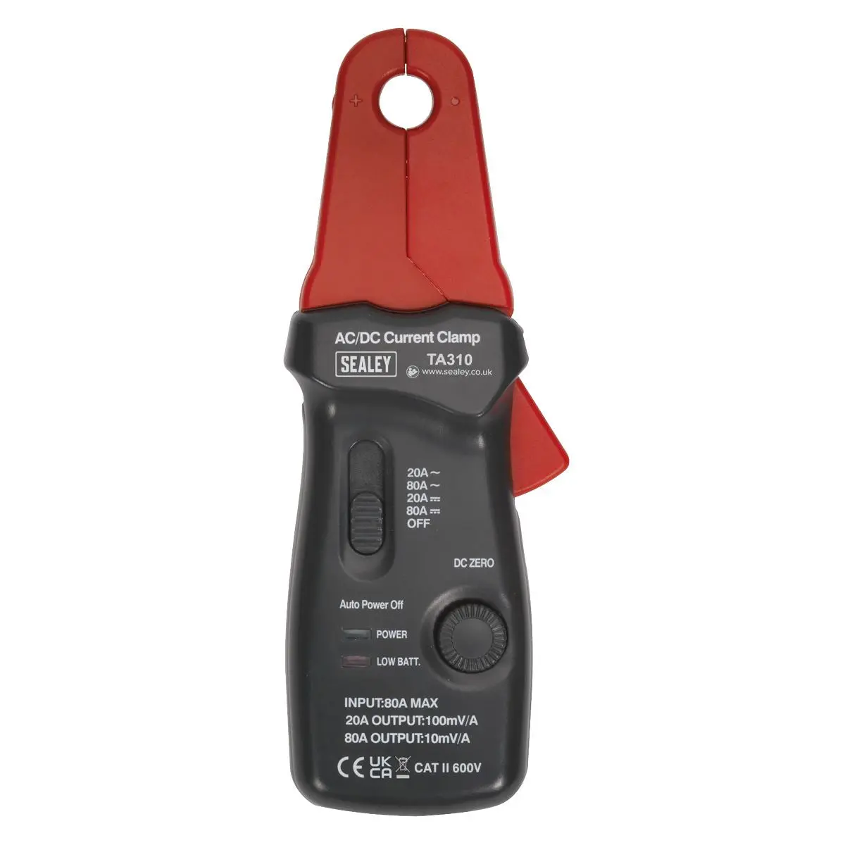 Sealey Current Clamp 20A/80A AC/DC - 12mm - Image 3