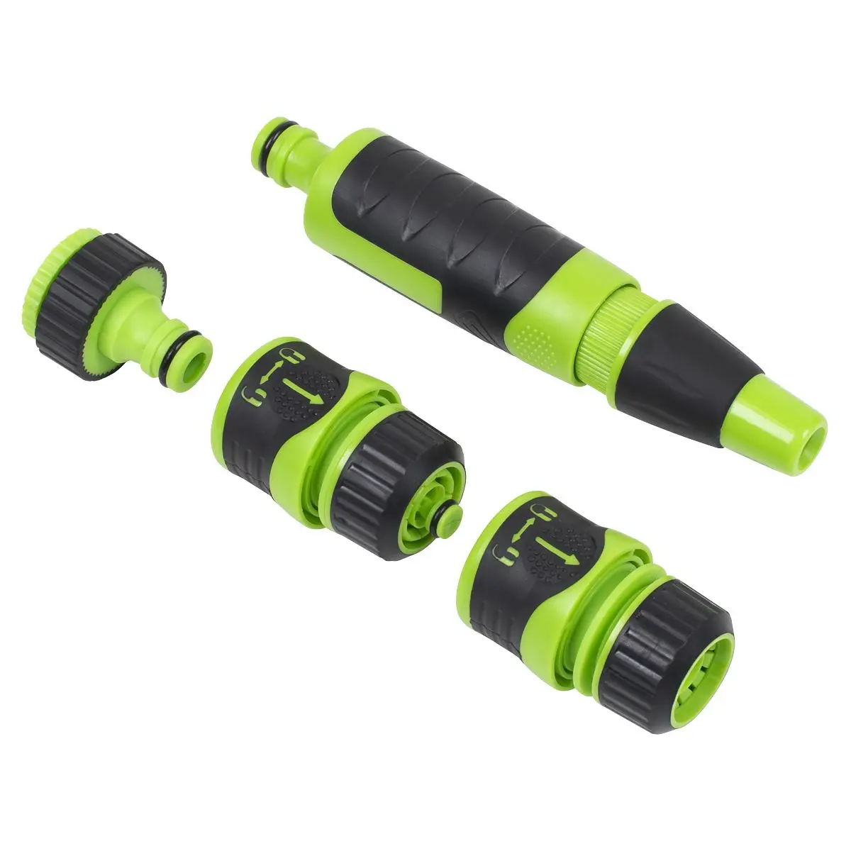 Sealey Deluxe Hose Nozzle & Connector Set 4pc - Image 12