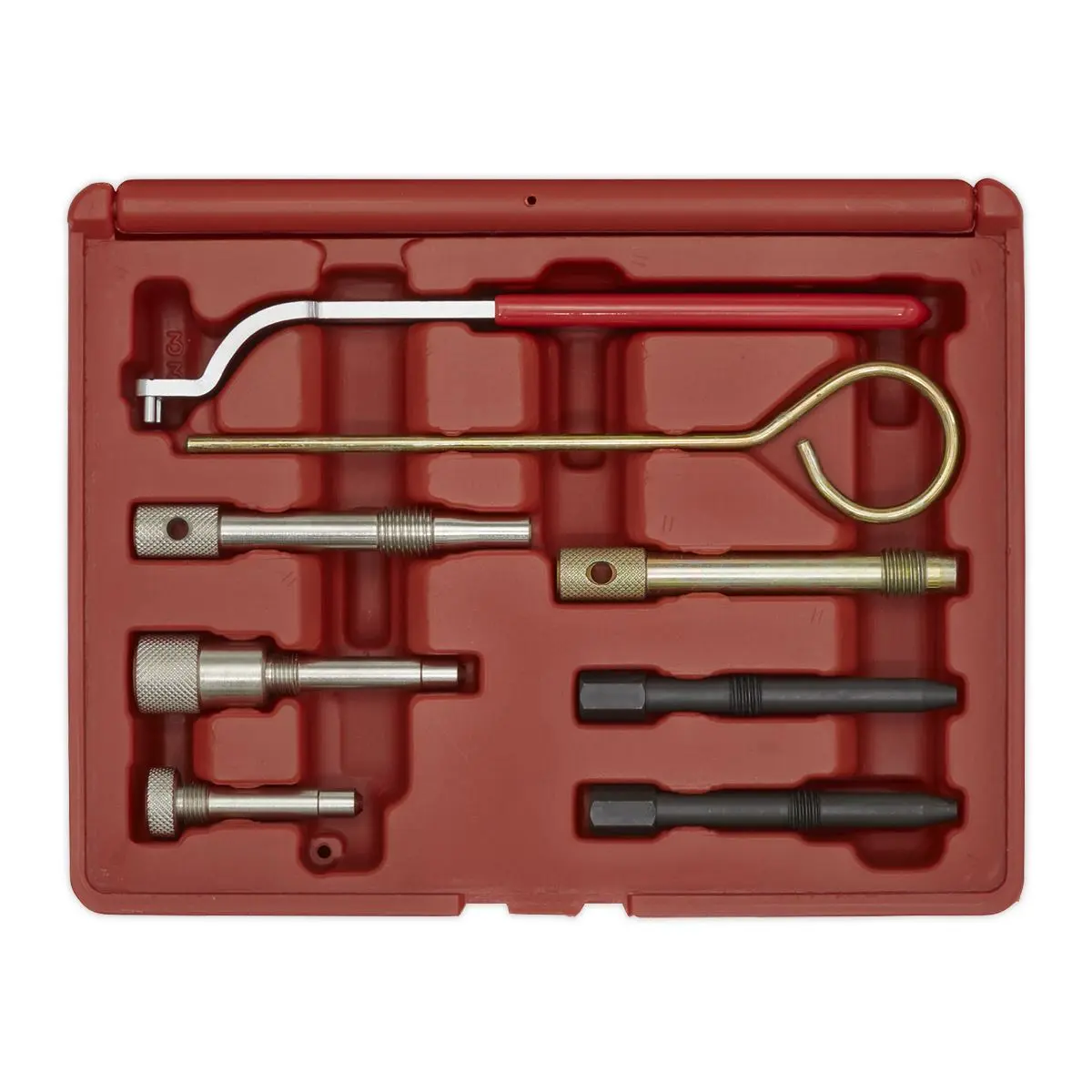 Sealey Diesel Engine Timing Tool Kit - for Chrysler, Jeep, LDV - 2.5D CRD/2.8D CRD - Belt Drive - Image 2