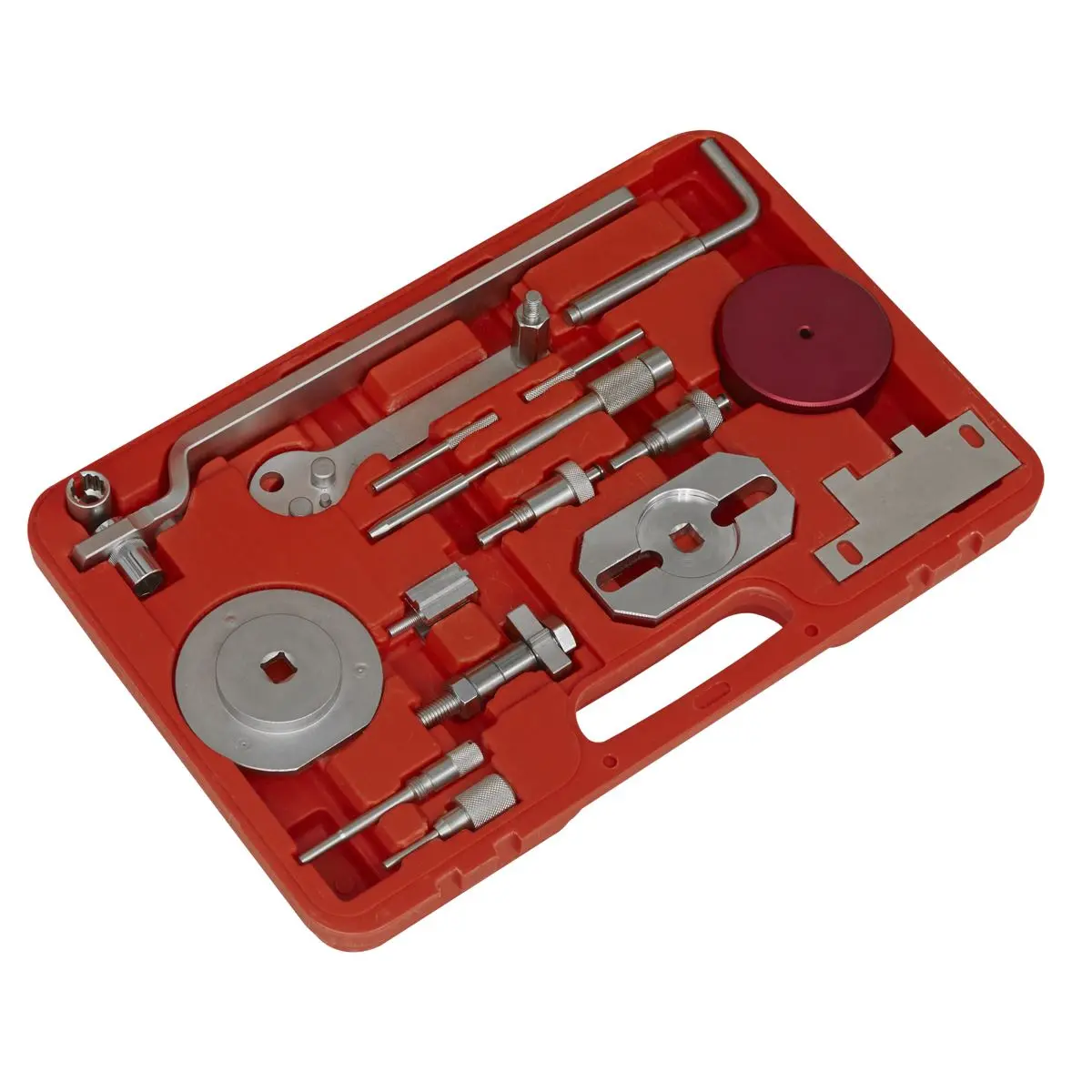 Sealey Diesel Engine Timing Tool Kit for Fiat, Ford, Iveco, PSA - 2.2D, 2.3D, 3.0D - Belt/Chain Drive - Image 5