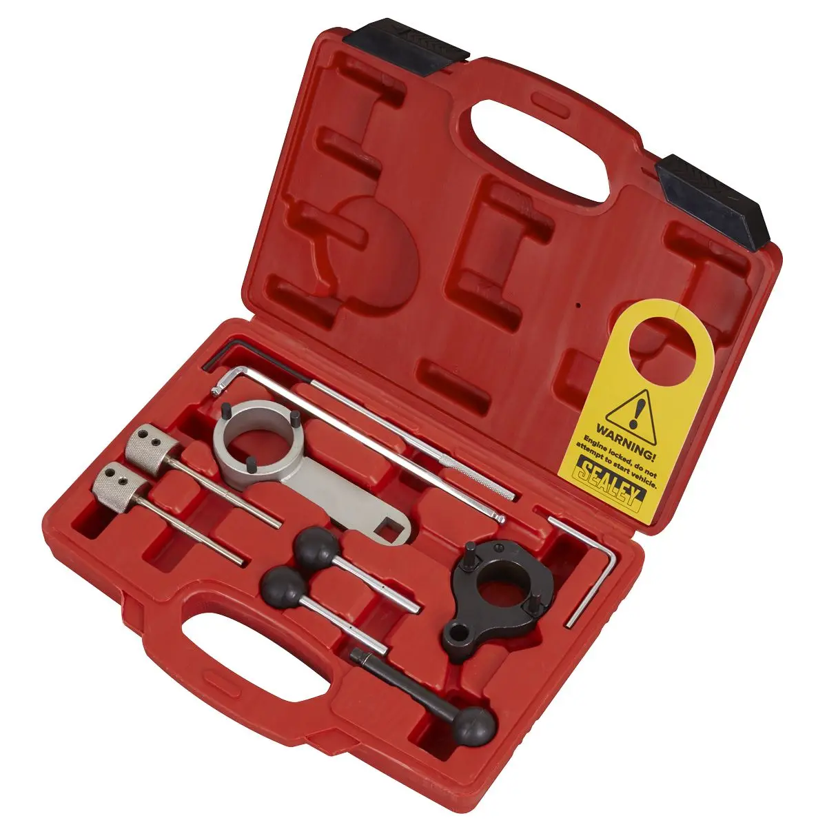 Sealey Diesel Engine Timing Tool Kit - for VAG 1.4D/1.6D/2.0D Belt Drive - Image 2