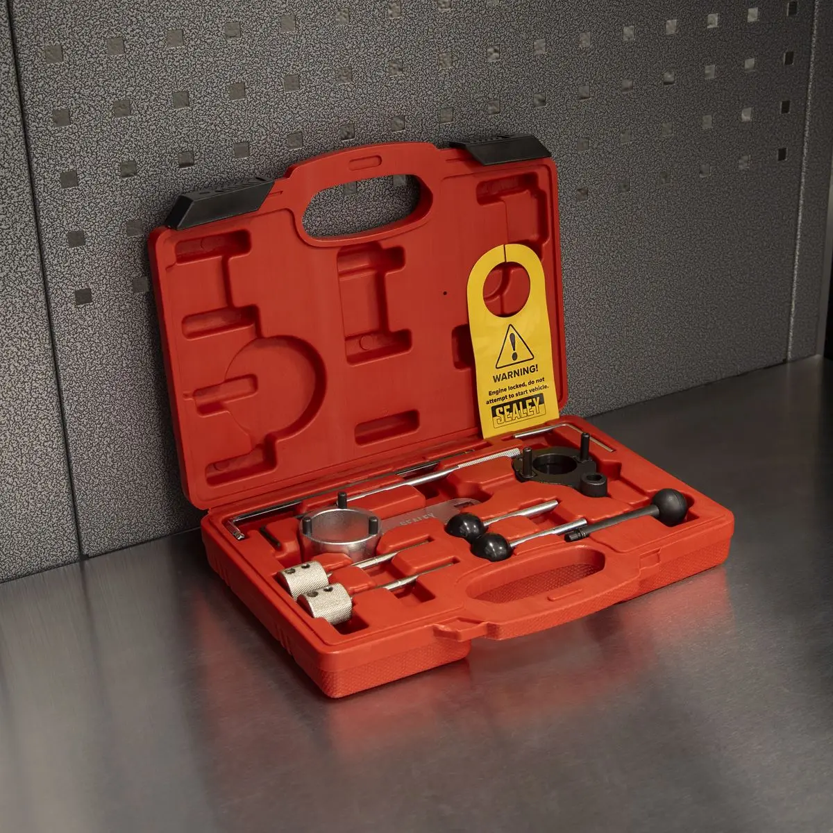 Sealey Diesel Engine Timing Tool Kit - for VAG 1.4D/1.6D/2.0D Belt Drive - Image 6