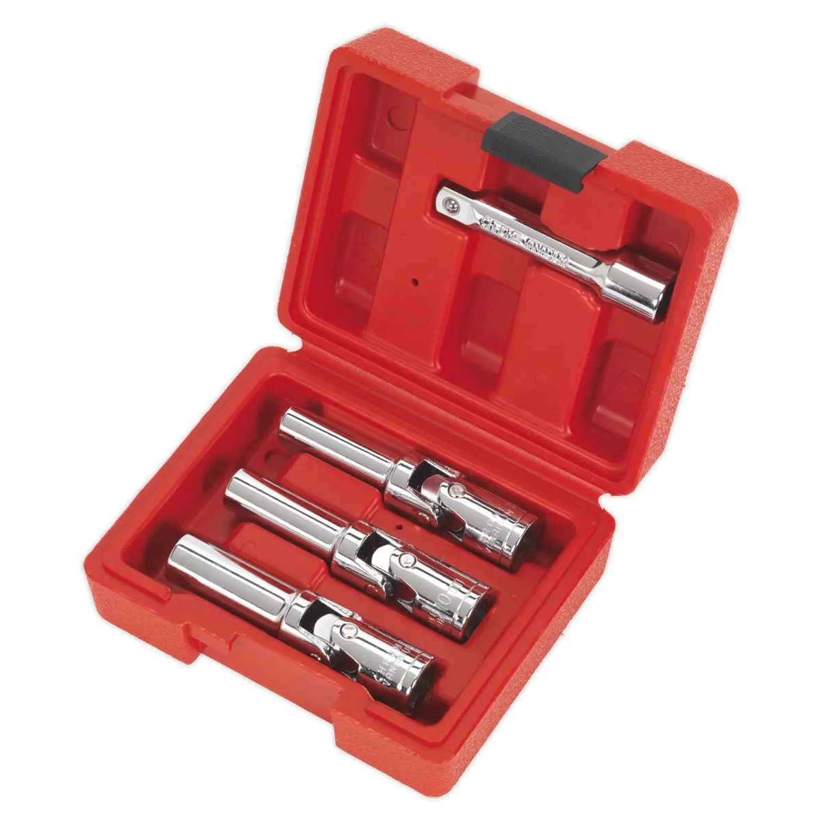 WRT Sealey Diesel Glow Plug Socket Set 4pc 3/8"Sq Drive - Image 2