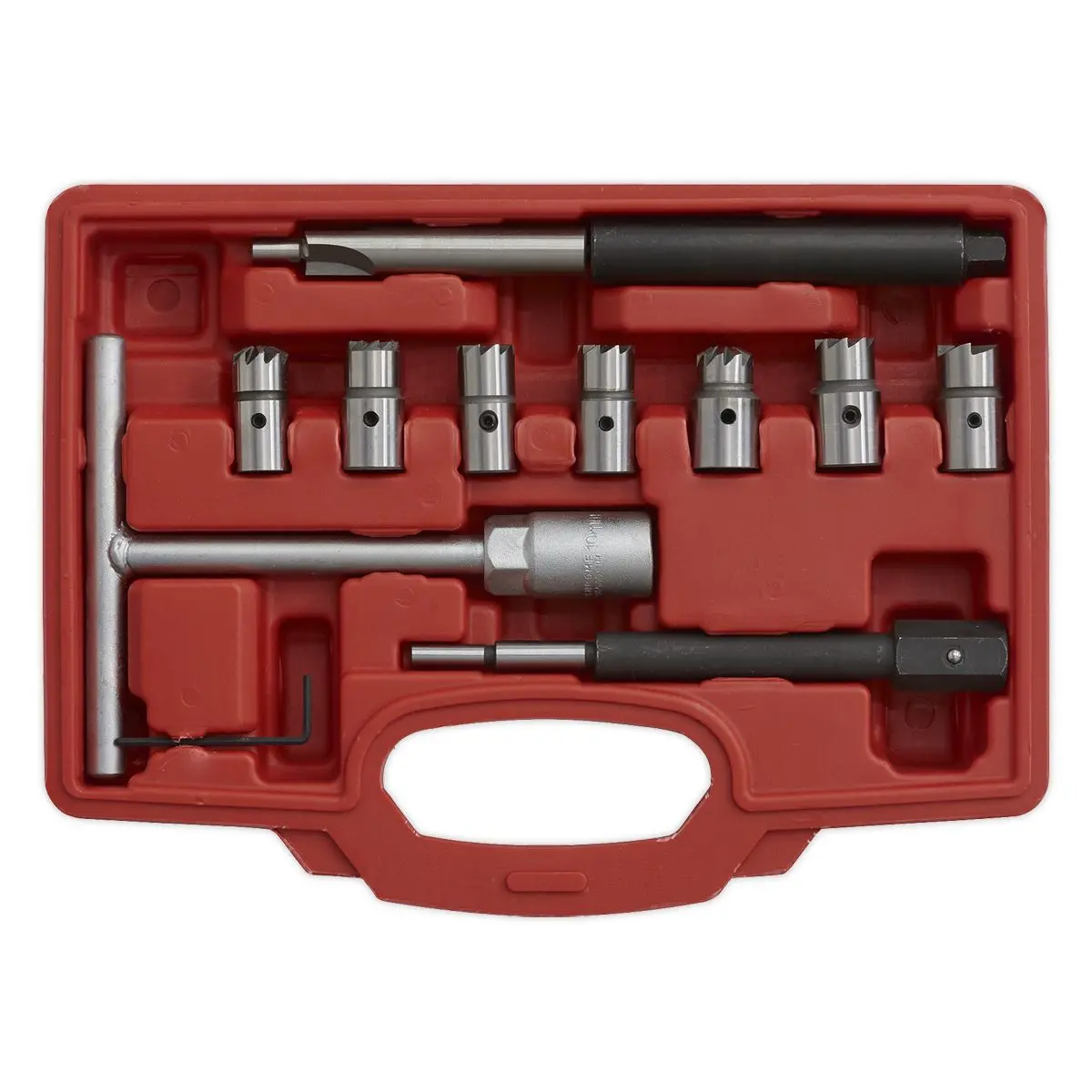 Sealey Diesel Injector Seat Cleaner Set 10pc - Image 7