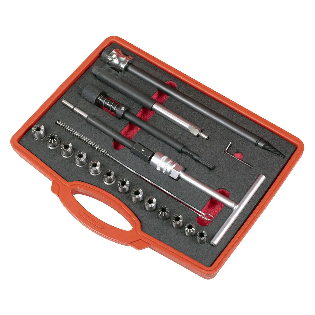 Sealey Diesel Injector Seat Cutter Set 21pc - Image 7