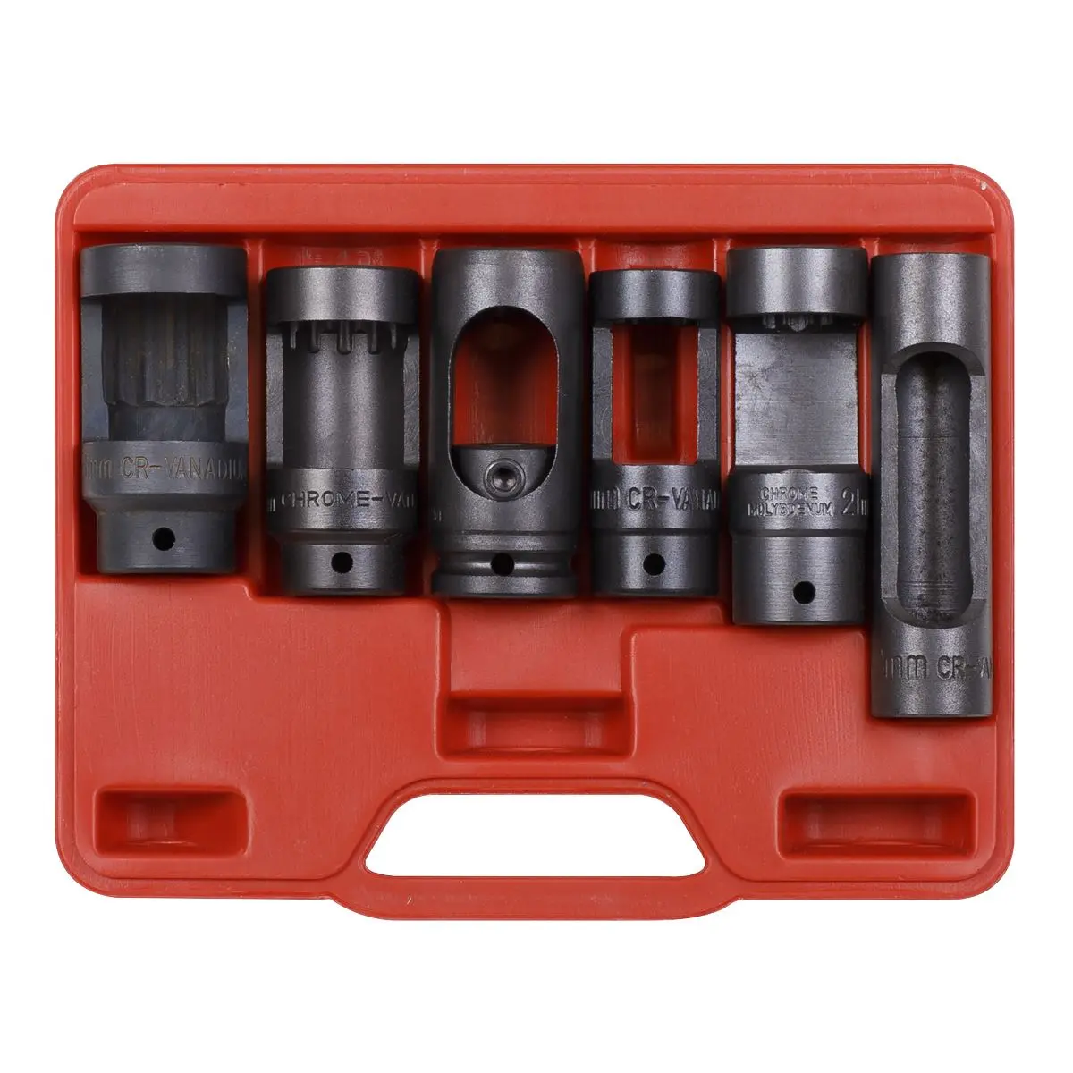 Sealey Diesel Injector Window Socket Set 6pc 1/2"Sq Drive - Image 2