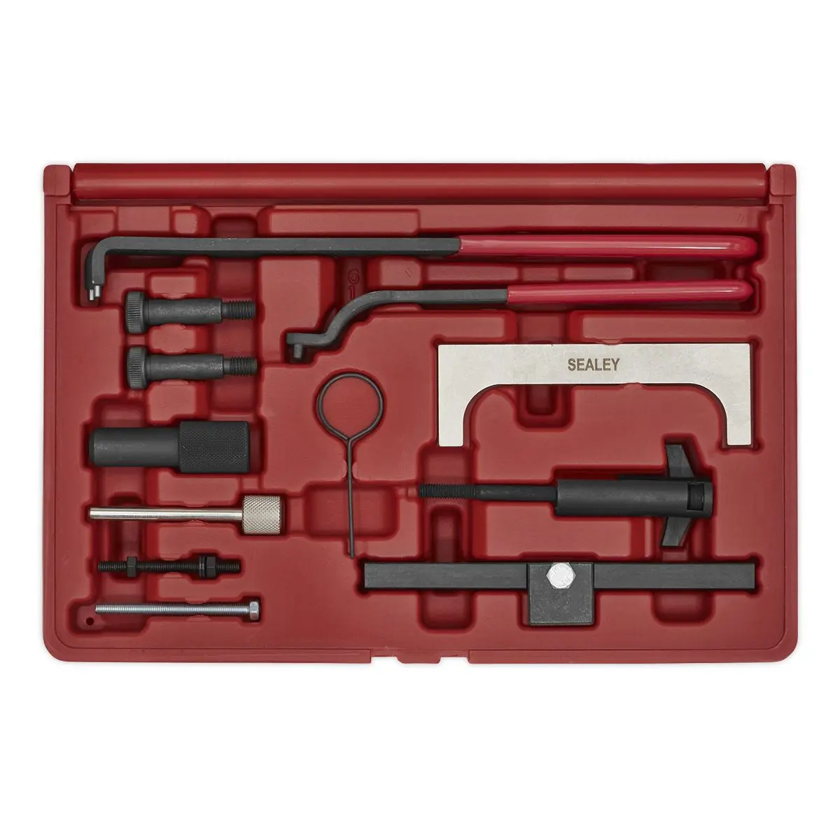 Sealey Diesel/Petrol Engine Timing Tool/Chain in Head Service Kit - for VAG, Ford - 1.6, 1.8/1.8T/2.0 - Belt/Chain Drive - Image 2