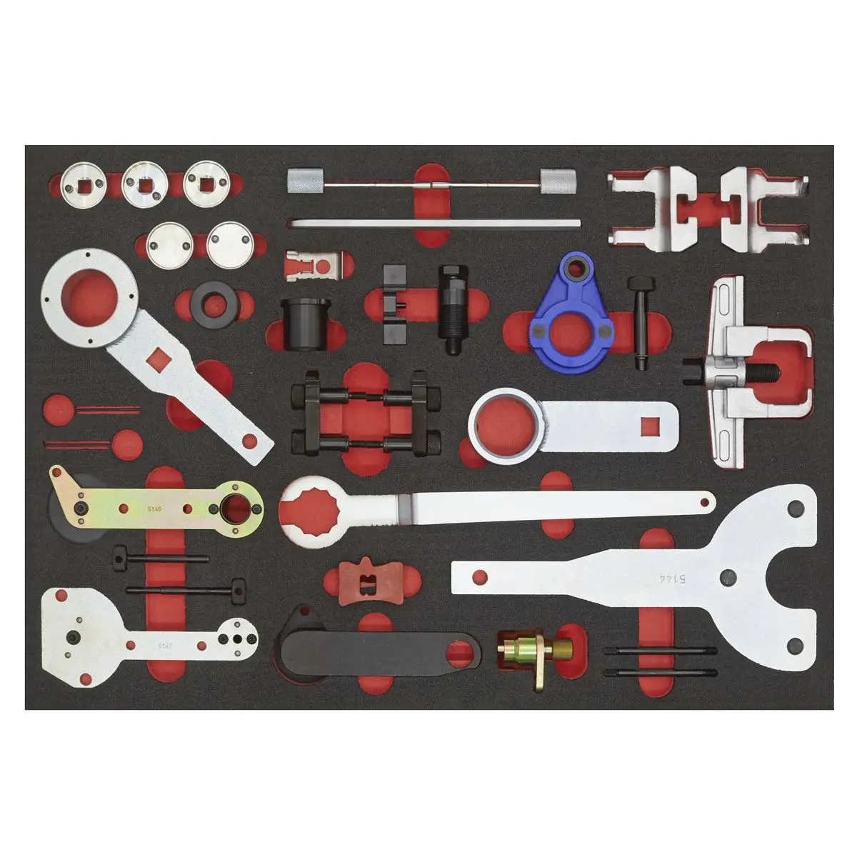 Sealey Diesel & Petrol Master Timing Tool Kit 59pc VAG - Belt/Chain Drive - Image 4