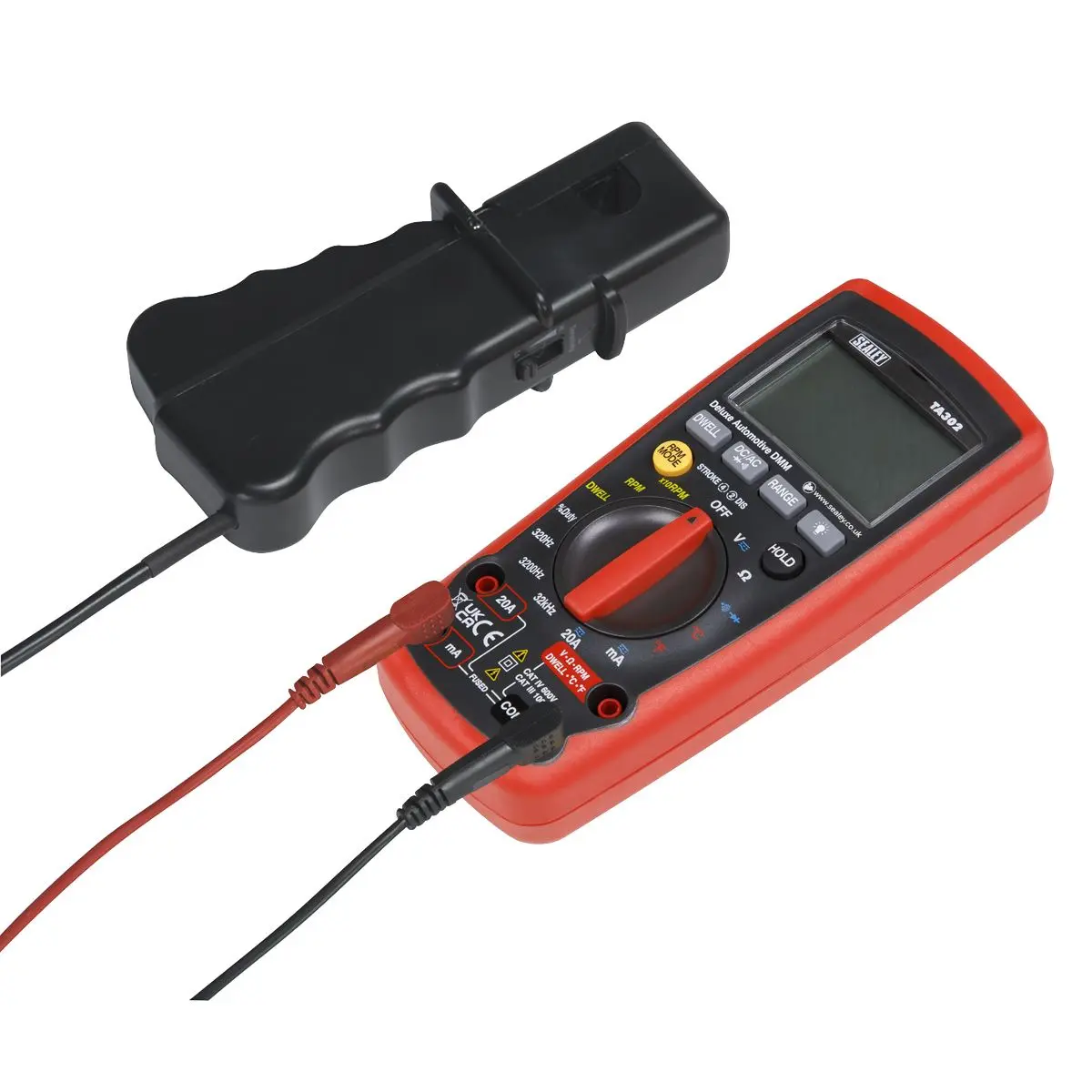 Sealey Digital Automotive Analyser 12-Function with Inductive Coupler - Image 2
