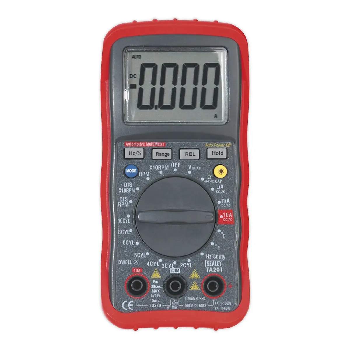 Sealey Digital Automotive Analyser 13-Function with Inductive Coupler - Image 6