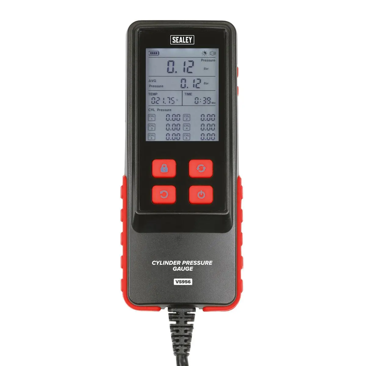 Sealey Digital Compression Test Kit 10pc - Image 5