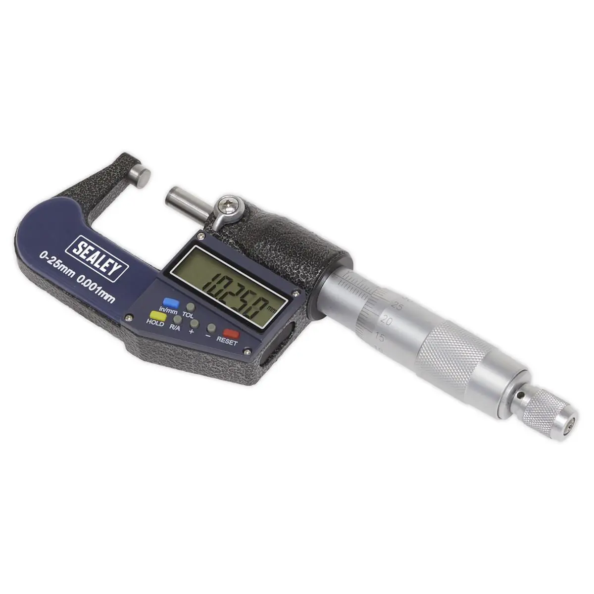 Sealey Digital External Micrometer 0-25mm(0-1") - Image 4
