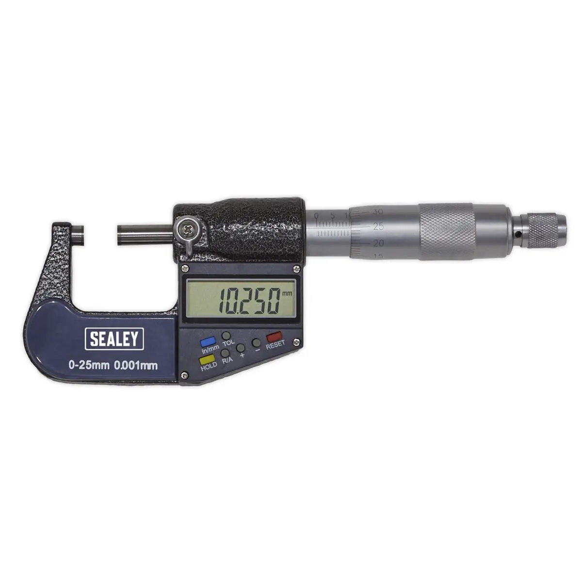 Sealey Digital External Micrometer 0-25mm(0-1") - Image 5