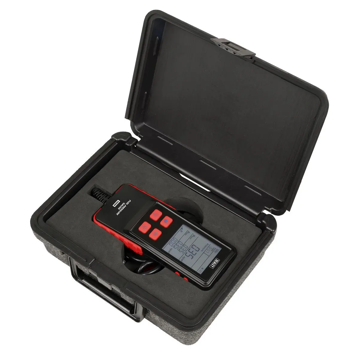 Sealey Digital Fuel Injection Pressure Test Kit for GDI Fuel Circuits 6pc - Image 2
