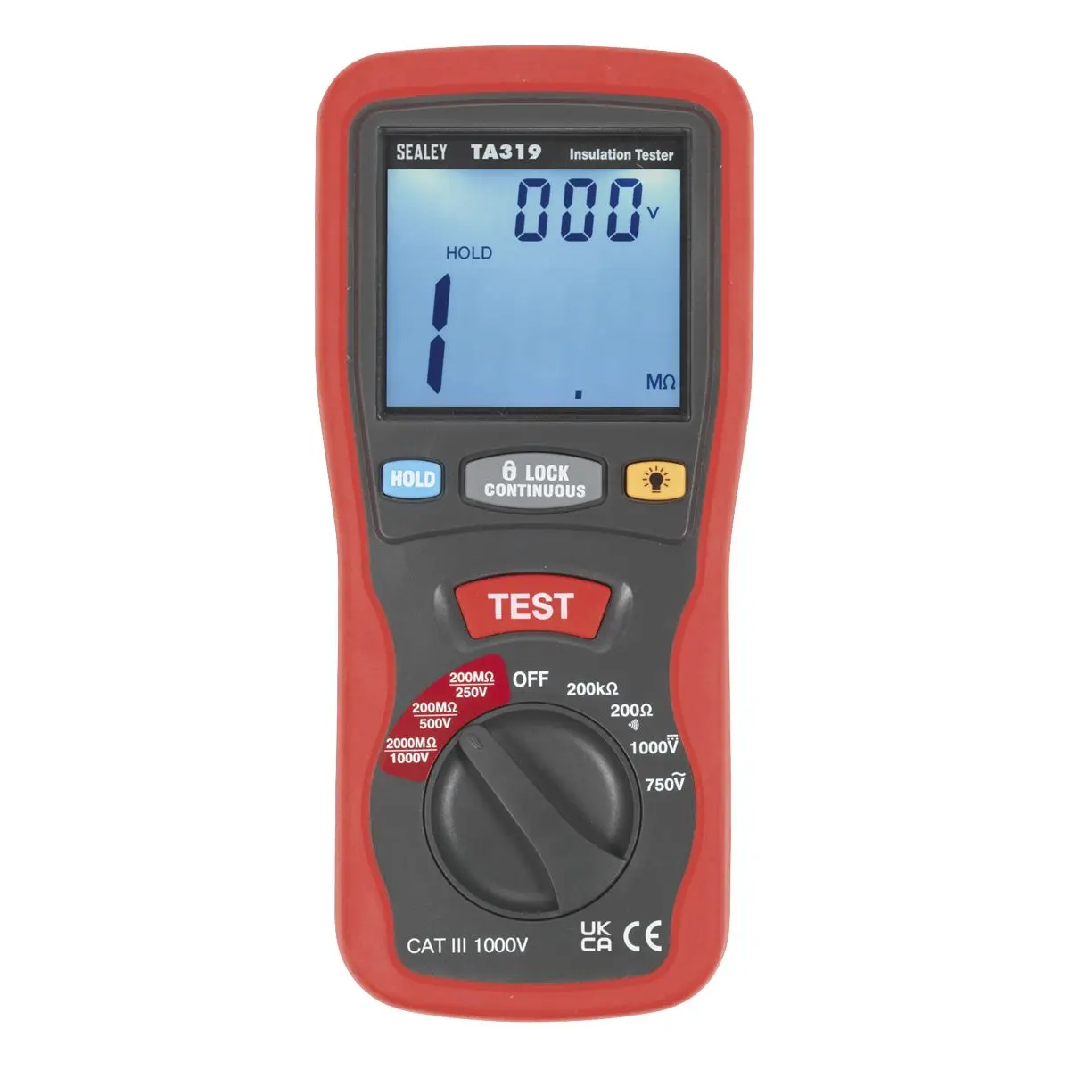 Sealey Digital Insulation Tester - Image 4