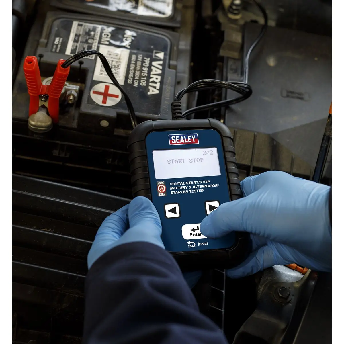 Sealey Digital Start Stop Battery and Alternator Starter Tester - Image 3