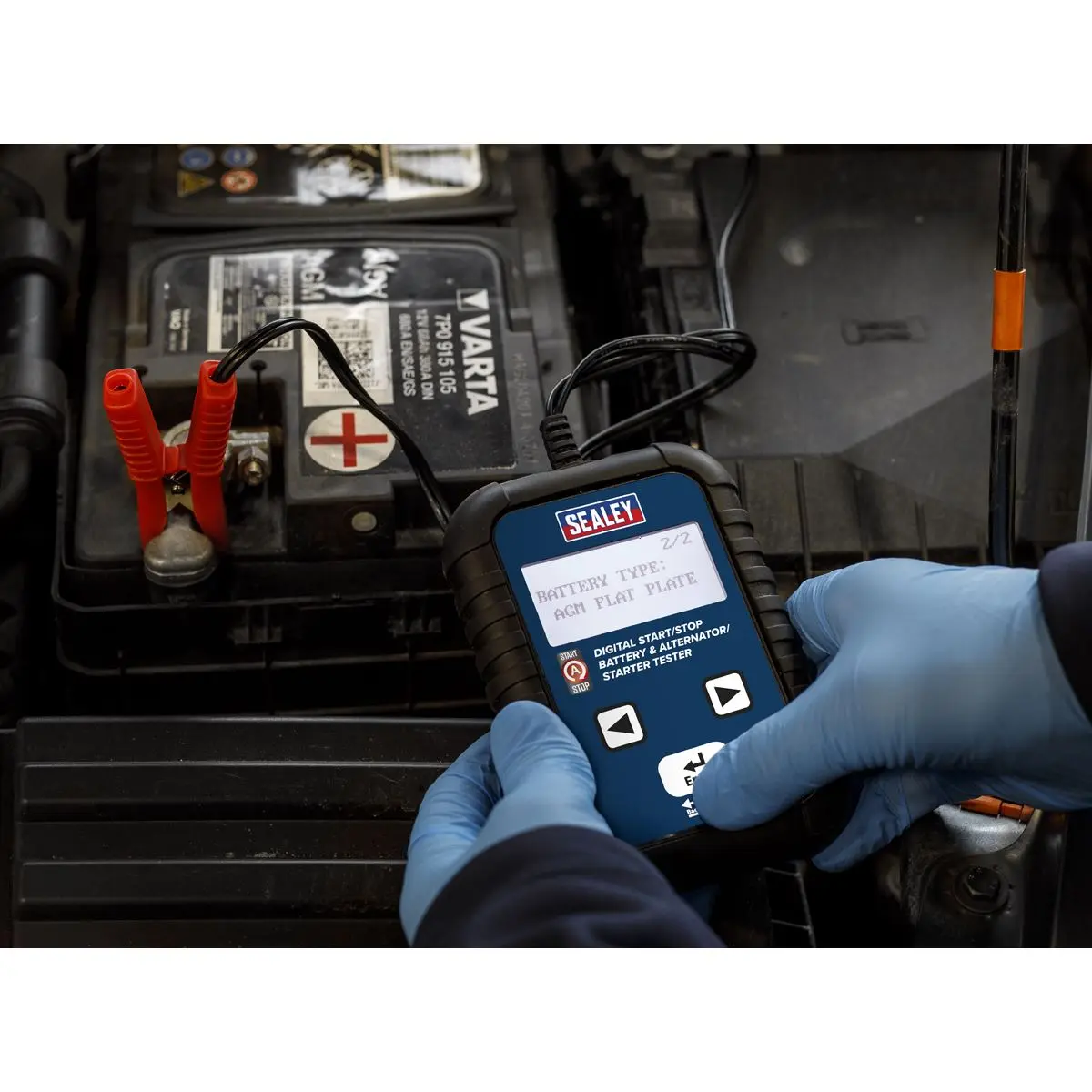 Sealey Digital Start Stop Battery and Alternator Starter Tester - Image 5