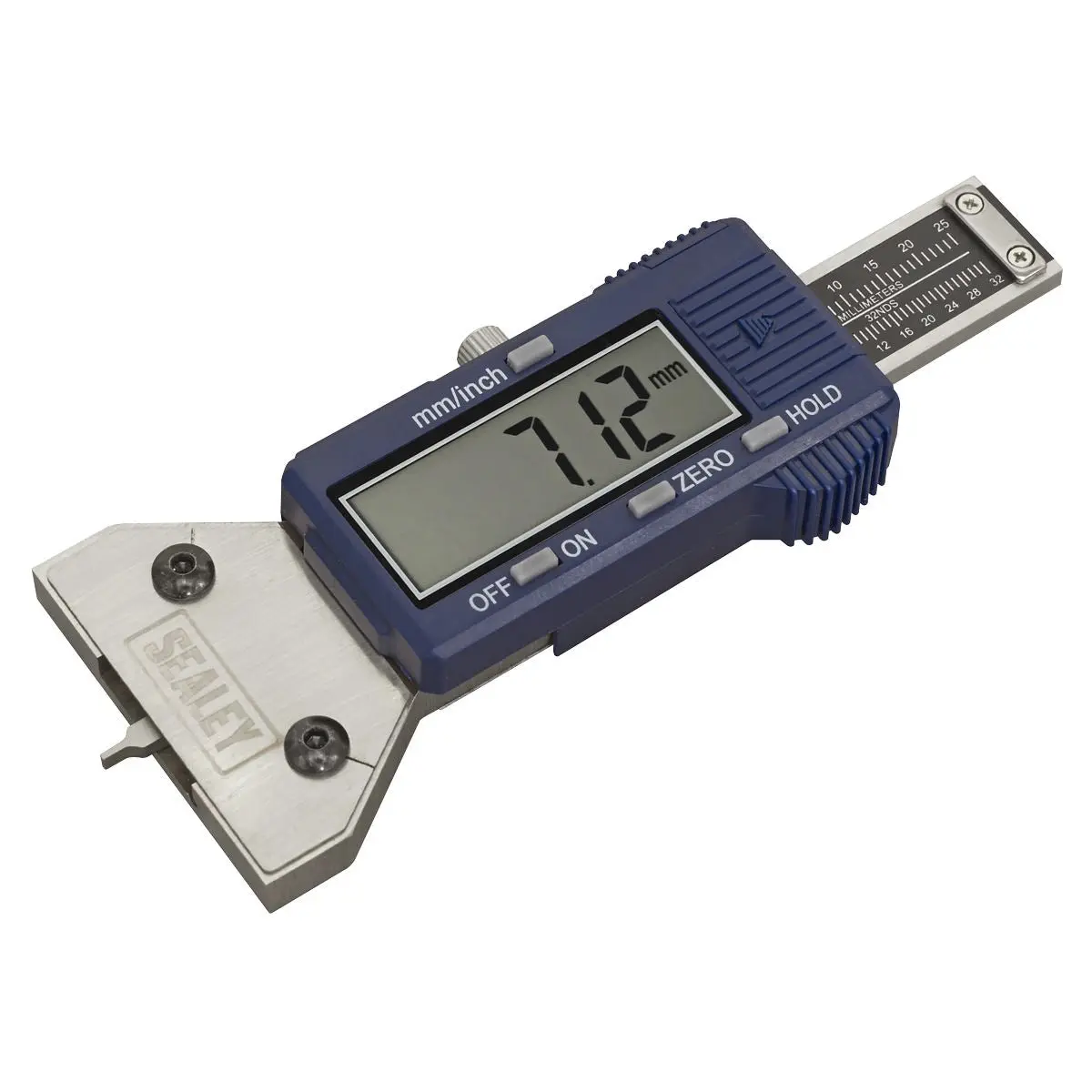Sealey Digital Tyre Tread Depth Gauge - Pin Tip