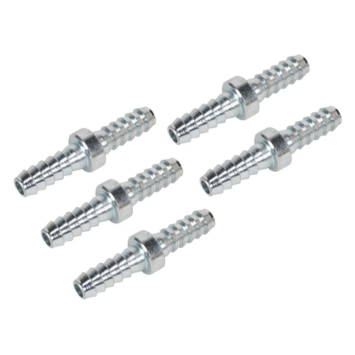 PCL Double End Hose Connector 1/4" Hose Pack of 5