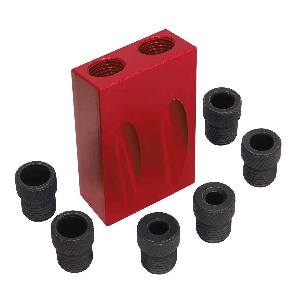 Sealey Dowelling Jig Set 7pc Angled Pocket - Image 2