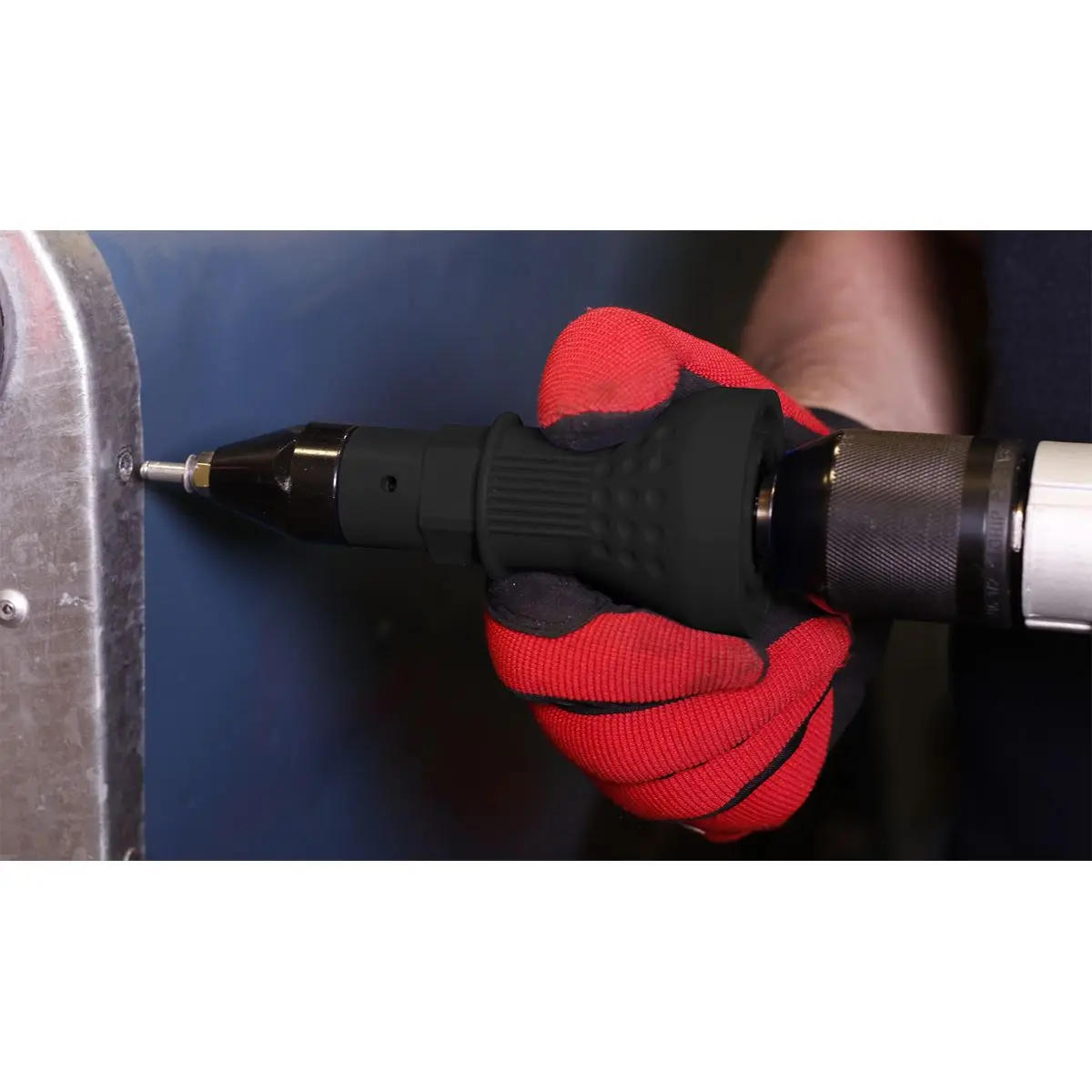 Sealey Drill Powered Riveter Adaptor 1/4" Shank 2.4-4.8mm Blind Rivets - Image 2