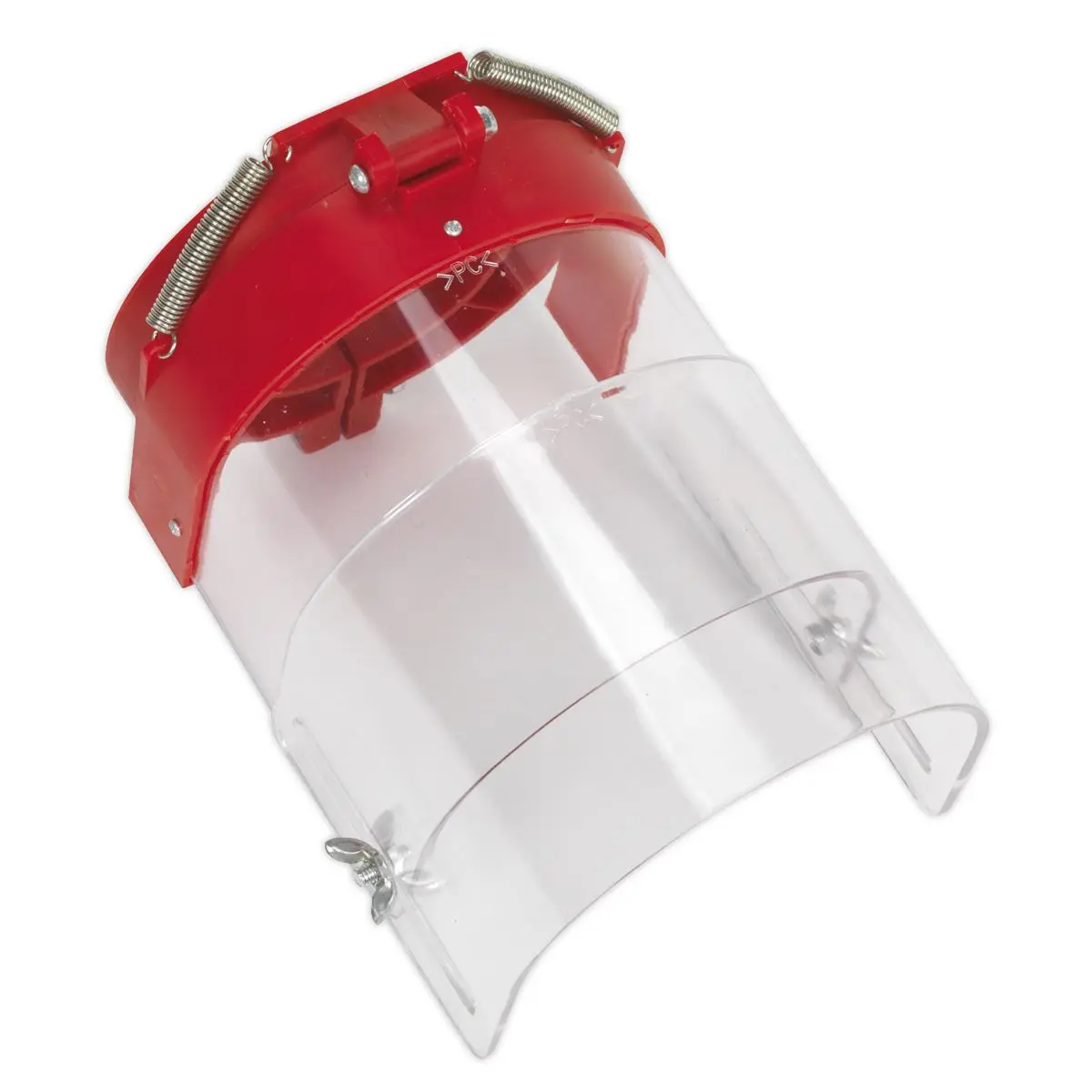 Sealey Drill Press Guard 75mm Safety Guard Flip Up Accessory Garage Workshop - Image 2