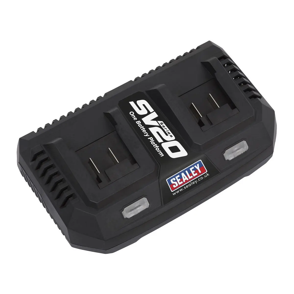 Sealey Dual Battery Charger 20V Lithium-ion for SV20 CP20V Series Cordless Power Tools - Image 3