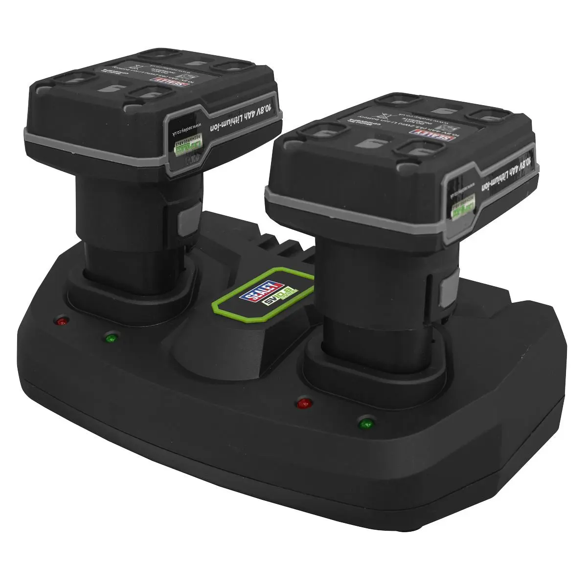 Sealey Dual Battery Charger for 10.8V Lithium-ion SV10.8 Series - Image 9