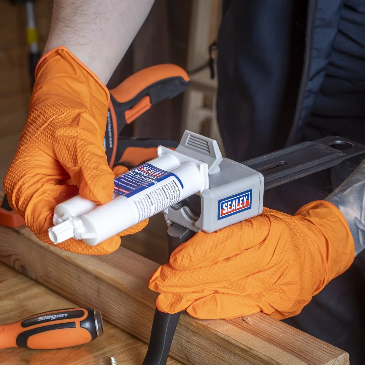 Sealey Dual Mix Applicator Gun - Image 8