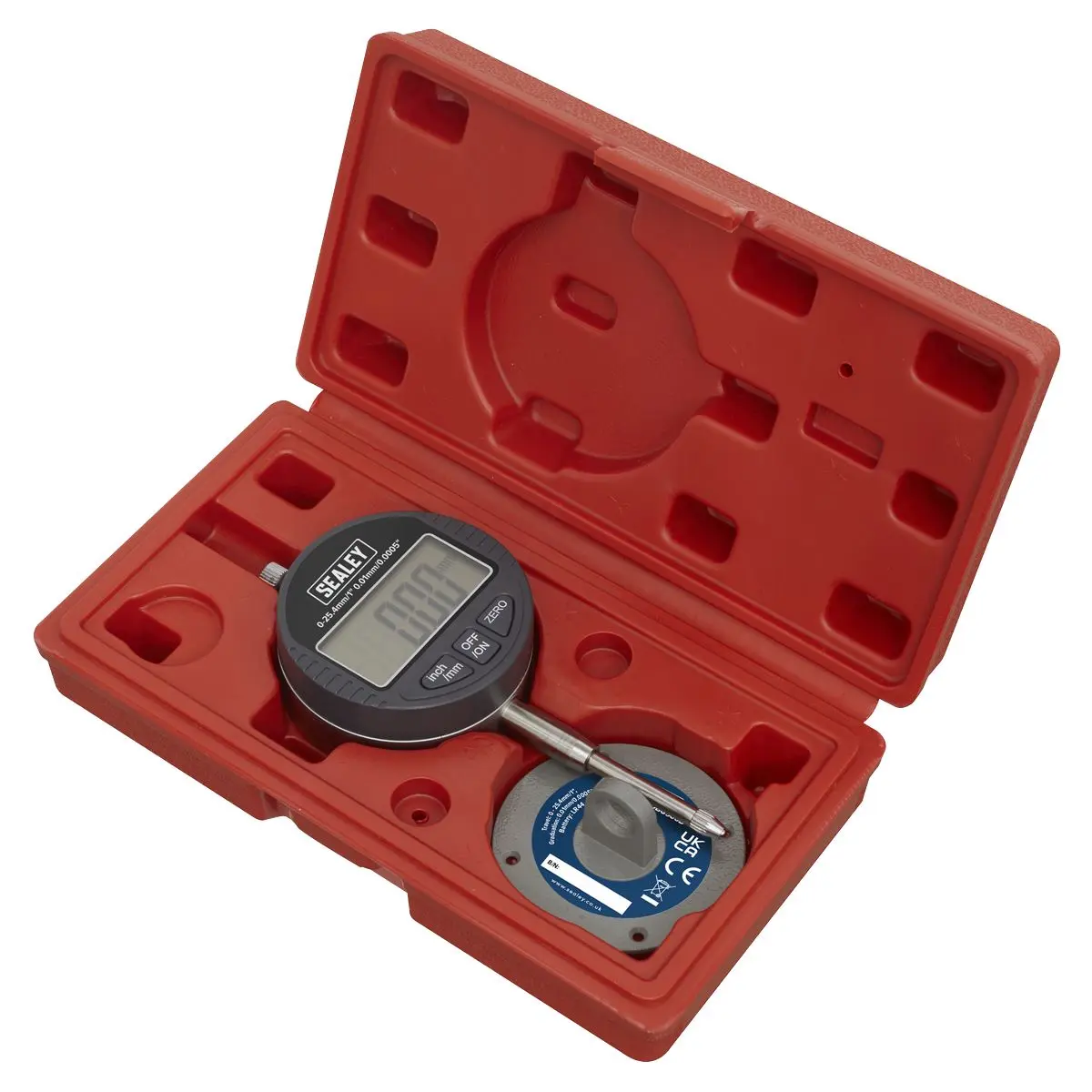 Sealey Dual Reading Digital Dial Bore Gauge - Image 5
