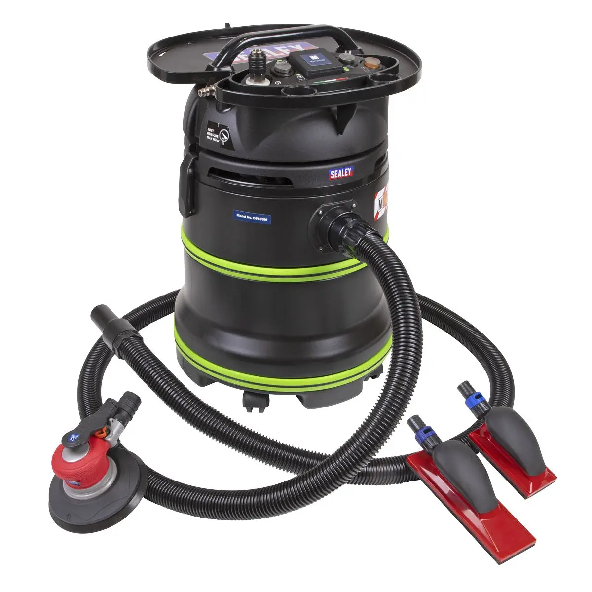 Generation M Class Dust-Free Sanding Kit with Air Palm Sander