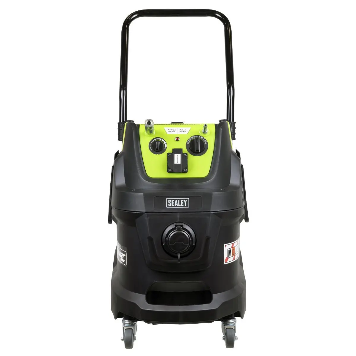 Sealey M Class Dust-Free Industrial Wet & Dry Vacuum Cleaner 40L with Autostart for Air/Electric Power Tools 1600W/230V - Image 9
