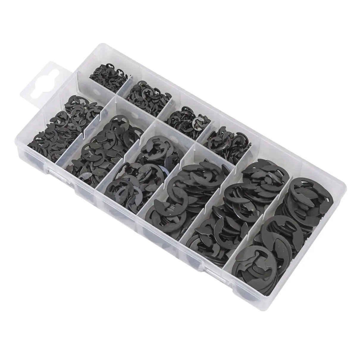 Sealey E-Clip Retainer Assortment 800pc Imperial - Image 2