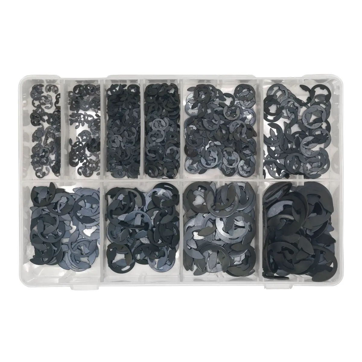Sealey E-Clip Retainer Assortment 800pc Imperial - Image 4