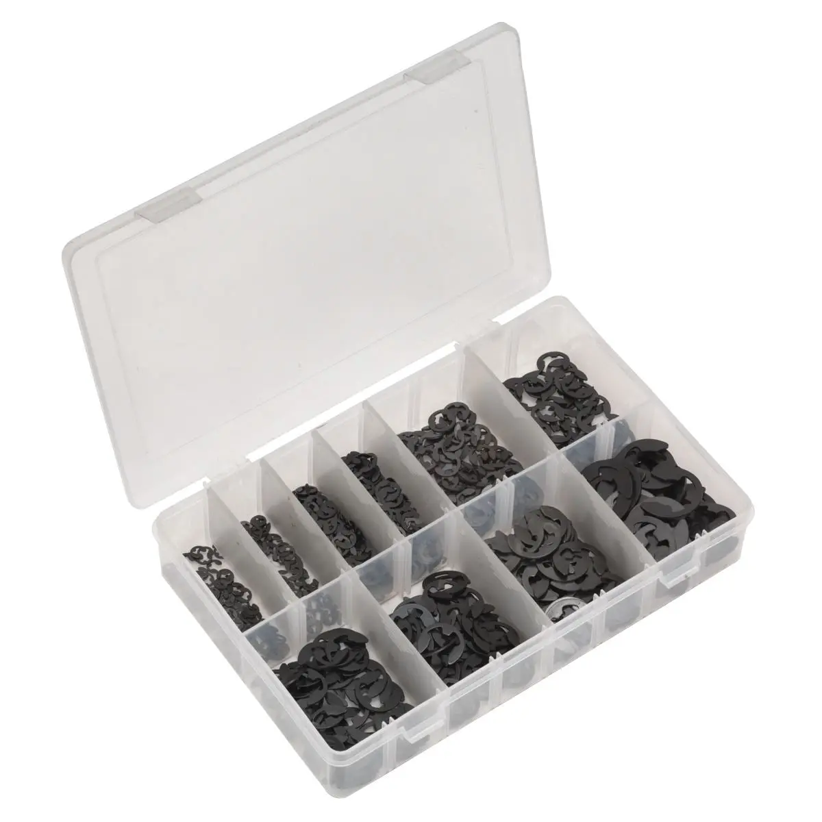Sealey E-Clip Retainer Assortment 800pc Imperial - Image 5