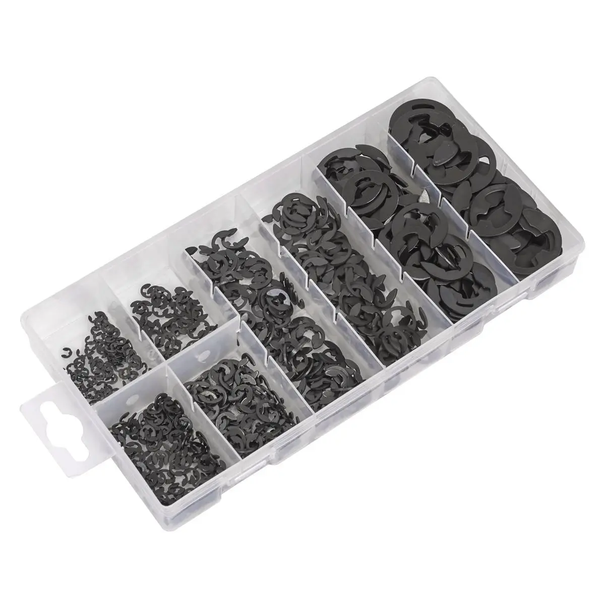 Sealey E-Clip Retainer Assortment 800pc Metric - Image 12