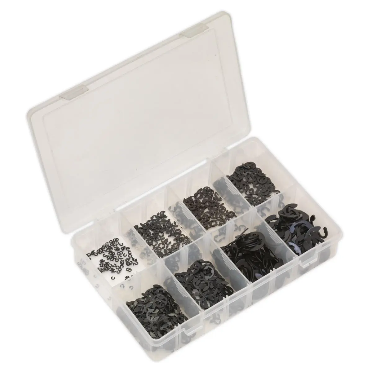 Sealey E-Clip Retainer Assortment 800pc Metric - Image 5