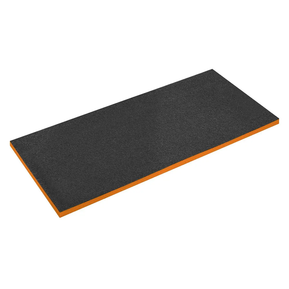Sealey Easy Peel Shadow FoamĀ® Orange/Black 1200 x 550 x 30mm