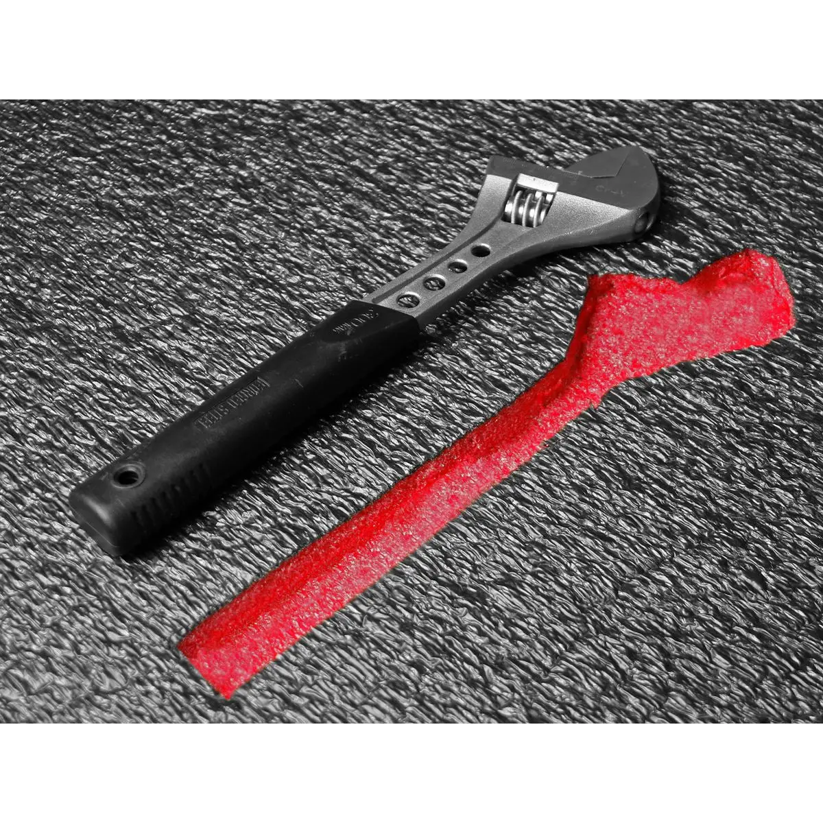 Sealey Easy Peel Shadow Foam® Red/Black 1200 x 550 x 30mm - Image 3