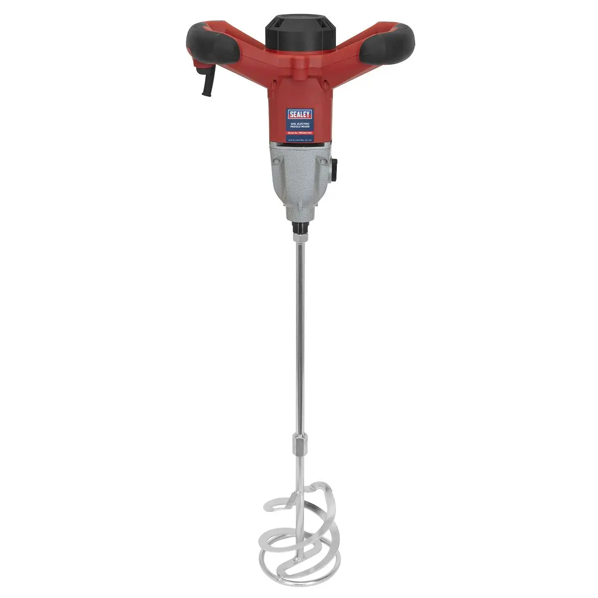 Sealey Electric Paddle Mixer 120L 1400W/110V - Image 5