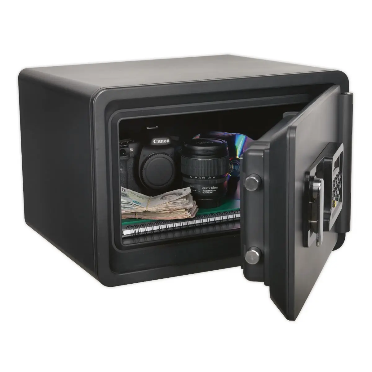 Sealey Electronic Combination Fireproof Safe 450 x 380 x 305mm - Image 3