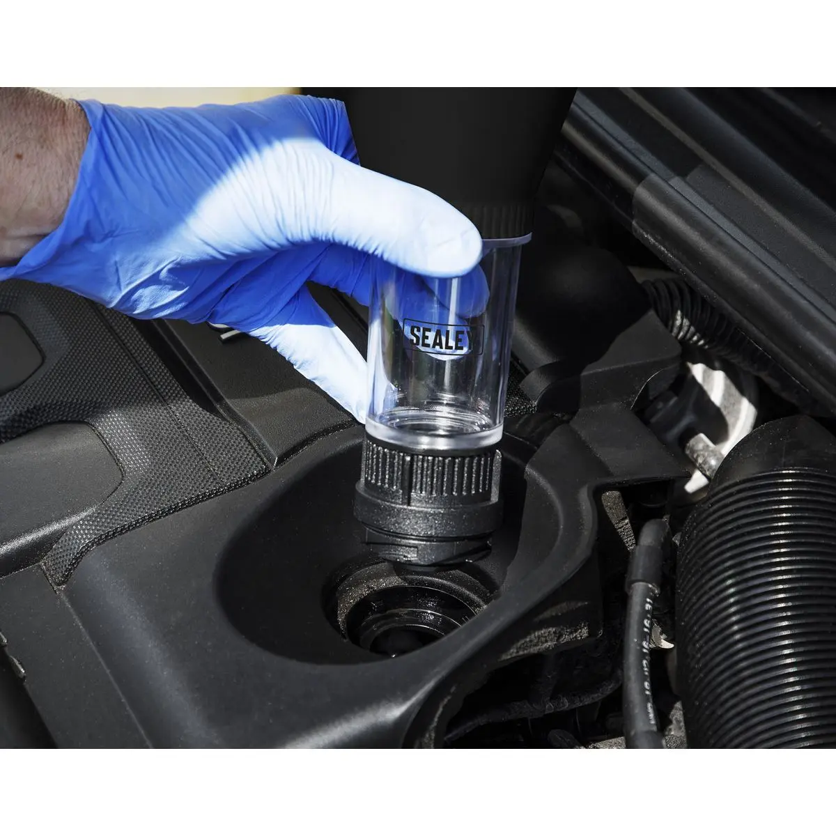 Sealey Engine Oil Funnel Set 5pc - Audi, Seat, Skoda, Volkswagen - Image 8
