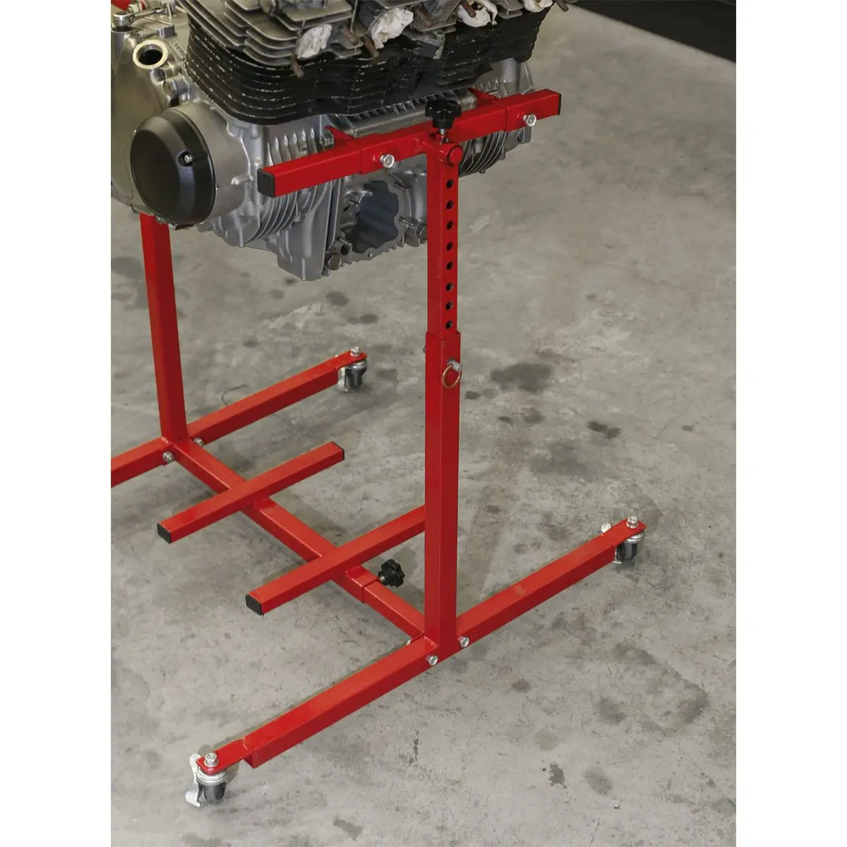 Sealey Engine Rebuild Stand, Multi-Cylinder 75kg Capacity - Image 5