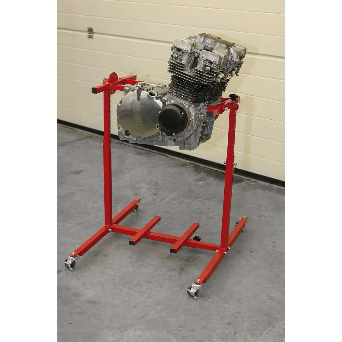 Sealey Engine Rebuild Stand, Multi-Cylinder 75kg Capacity - Image 7