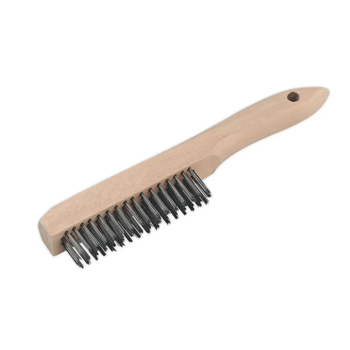 Sealey Engineer’s Wire Brush with Steel Fill 260mm