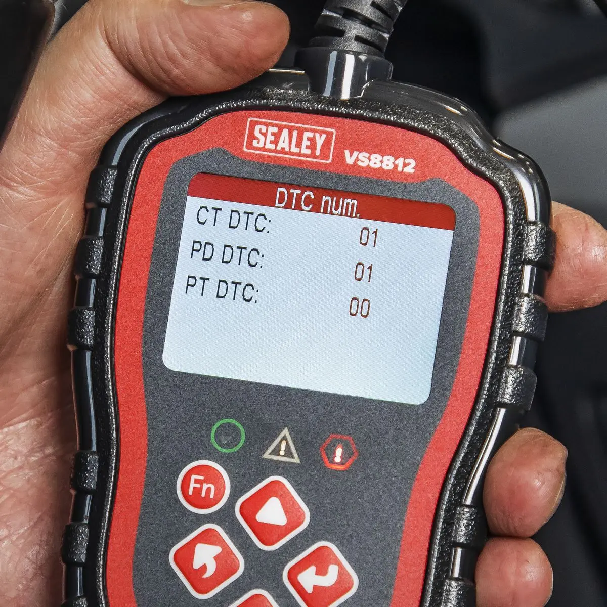 Sealey EOBD Code Reader Live Data with Colour Screen MIL Light Reset - Image 10