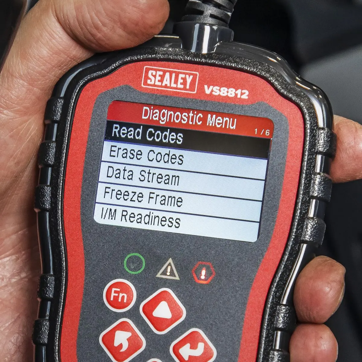 Sealey EOBD Code Reader Live Data with Colour Screen MIL Light Reset - Image 9