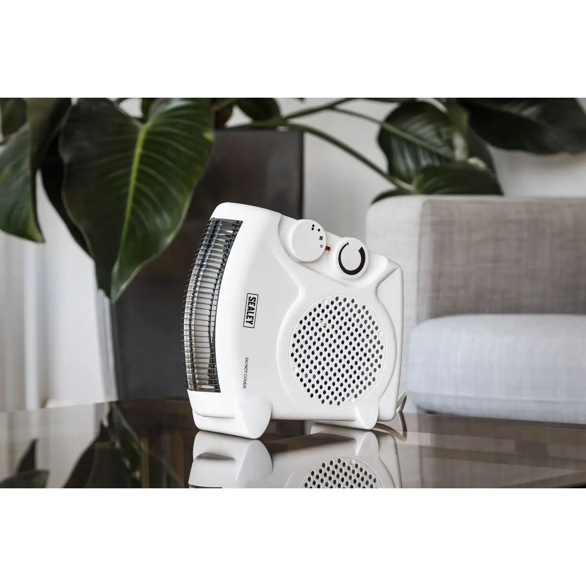 Sealey Fan Heater 2000W/230V 2 Heat Settings & Thermostat - Image 8